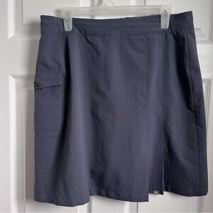 3/25$💥 Chlorophylle skirt short gray Women 12 Medium activewear golf tennis midi